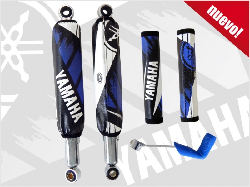 Kit Cubre Amortiguador YAMAHA + Cubre Barral + Capuchón Cambios