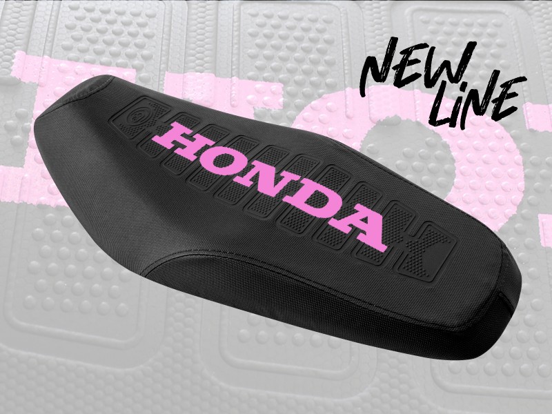 Funda Elastizada Honda Wave 110 S con Serigraf&iacute;a Rosa